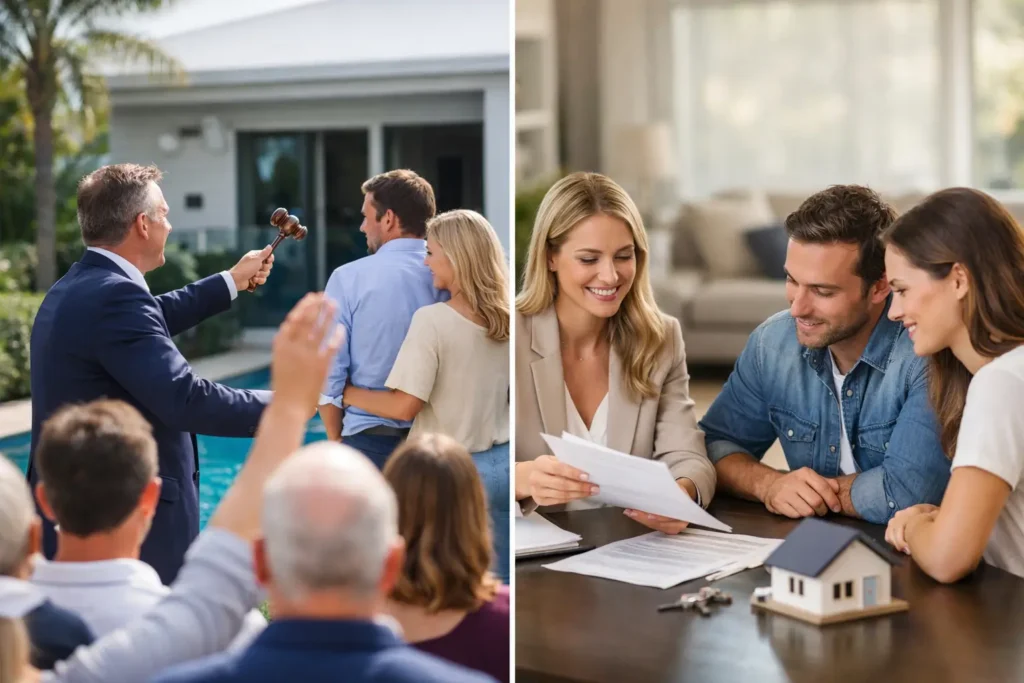 Auction Versus Private Treaty Sale